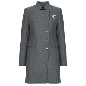 Mantella Morgan GBROCHE Grigio Mantelle Donna