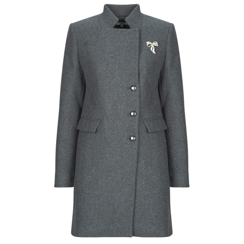 Mantella Morgan GBROCHE Grigio Mantelle Donna - 1