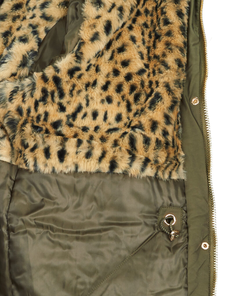 Parka Morgan GOZEL Kaki Parka Donna - 6
