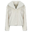 Kap Guess NEUE SOPHY JACKE Wei&szlig;er Mantelelle Frau - 1