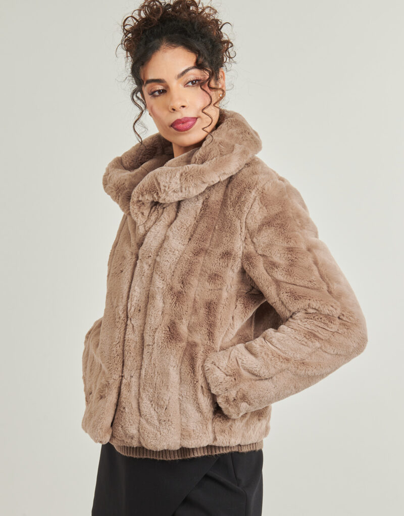 Mantella Guess NEW SOPHY JACKET Marrone Mantelle Donna - 5