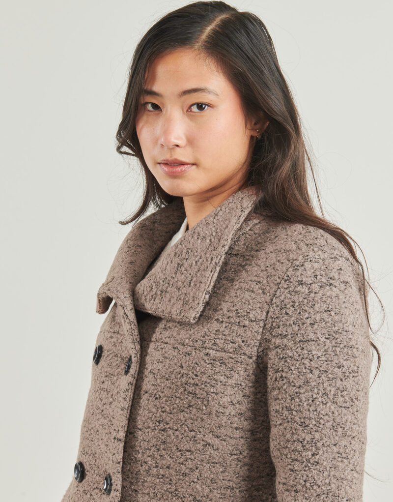 Mantella  Only  ONLNEWSOPHIA WOOL  Marrone -  Mantelle Donna - 5