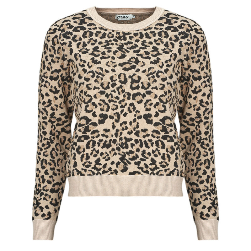 Pullover Only ONLPILUA LS GLITTER Mehrfarbige Damenpullover - 1