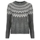 Maglione Only ONLFRY LS JQ GLITTER Grigio Maglioni Donna - 1