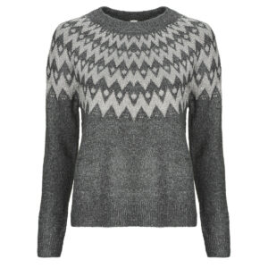 Maglione Only ONLFRY LS JQ GLITTER Grigio Maglioni Donna
