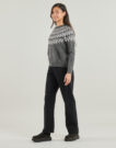 Maglione Only ONLFRY LS JQ GLITTER Grigio Maglioni Donna - 3