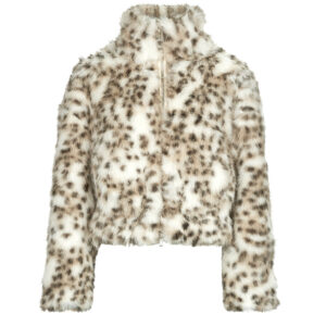 Mantella Only ONLJANIS LIFE FAUX FUR LEO Multicolore Mantelle Donna