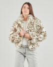 Mantella Only ONLJANIS LIFE FAUX FUR LEO Multicolore Mantelle Donna - 2