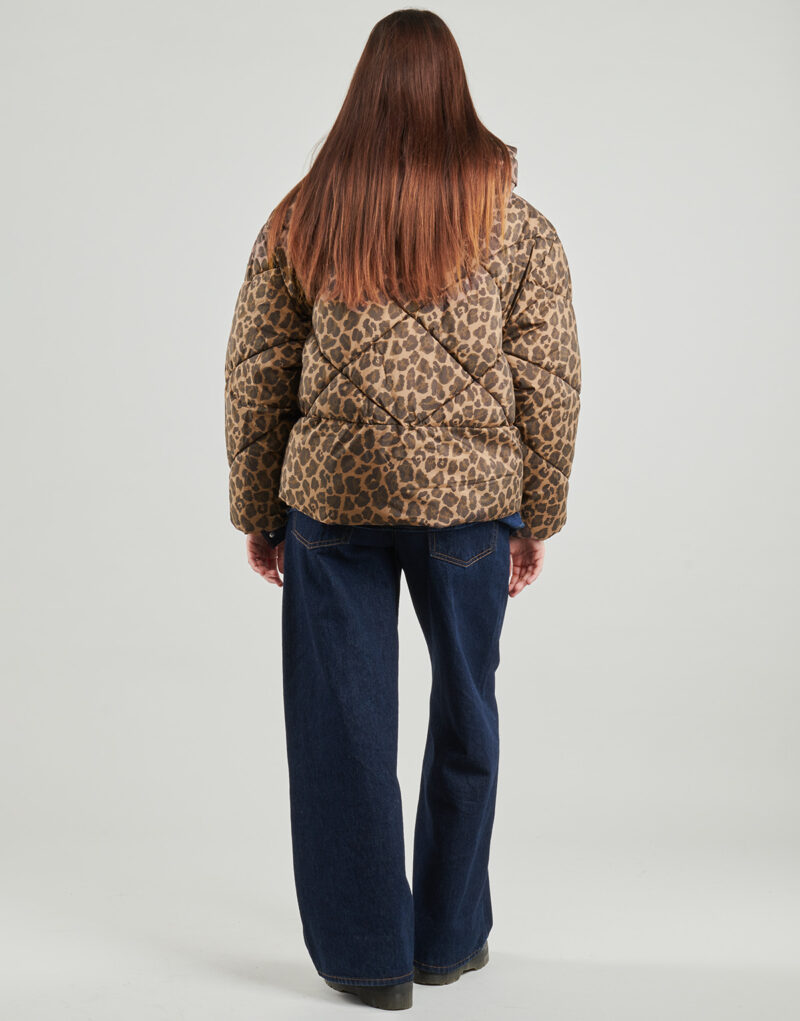 Piumino Only ONLASTI LIFE SHORT PUFFER Marrone Piumini Donna - 4