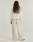 sweat-shirt Only Sweat-shirts courts en sherpa beige ONLTRACY pour femmes - 4