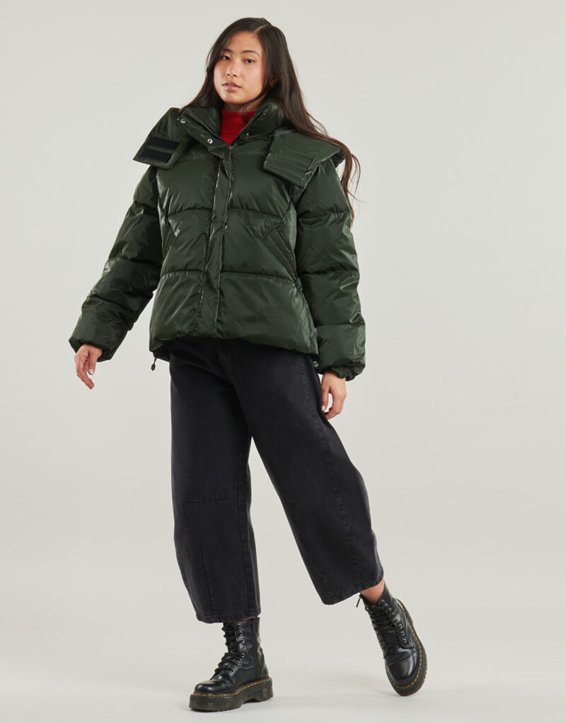 Piumino Only ONLBERGEN LIFE OVERSIZED PUFFER Kaki Piumini Donna - 3