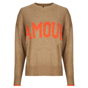 Maglione Only ONLNEW AMOUR Marrone Maglioni Donna