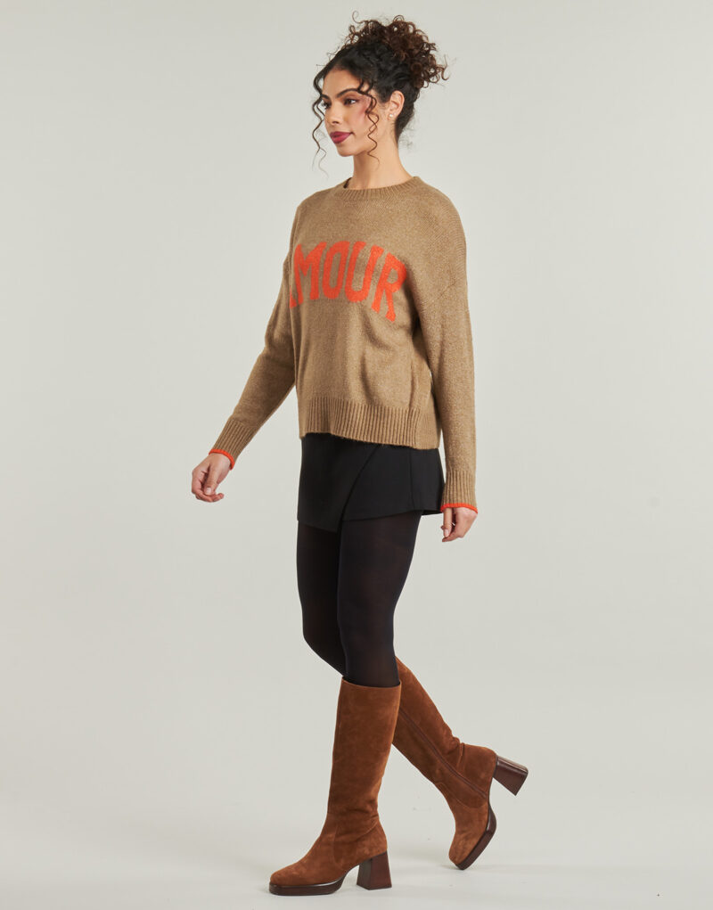 Maglione Only ONLNEW AMOUR Marrone Maglioni Donna - 3