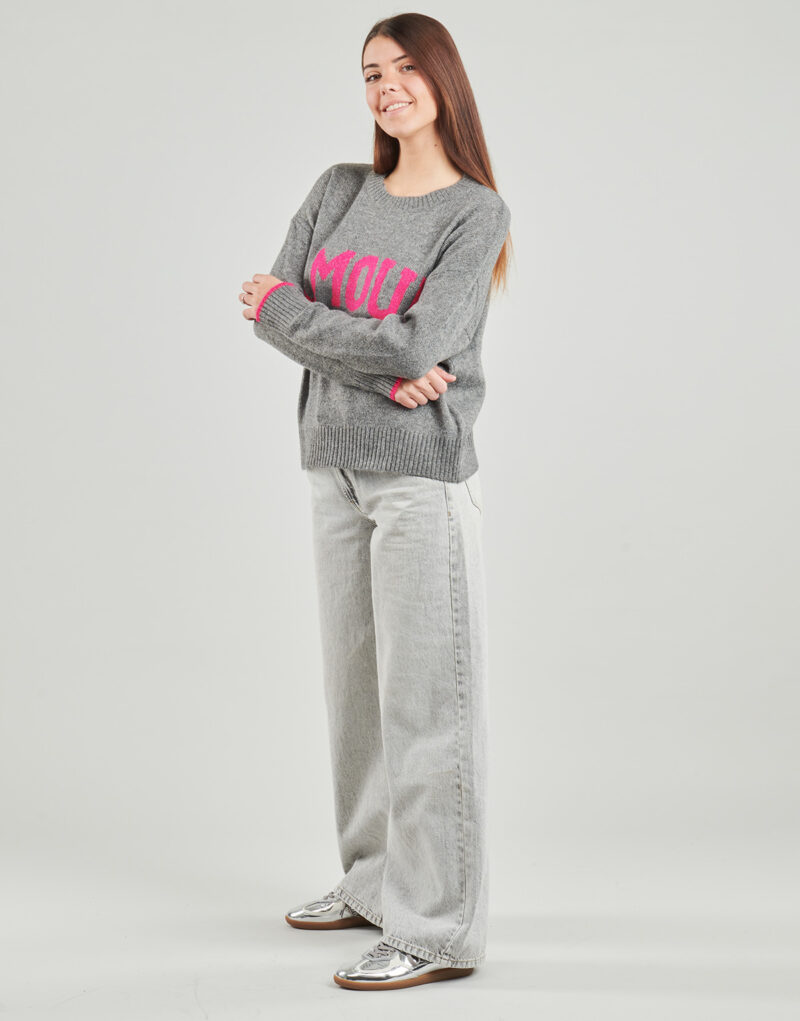 Maglione Only ONLNEW AMOUR Grigio Maglioni Donna - 3