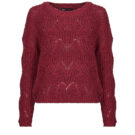 Maglione Only ONLHANJA LS GLITTER Bordeaux Maglioni Donna - 1