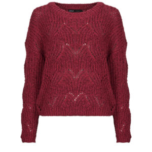 Maglione Only ONLHANJA LS GLITTER Bordeaux Maglioni Donna