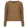 Only ONLHANJA LS GLITTER Brown Sweater Women's Sweaters