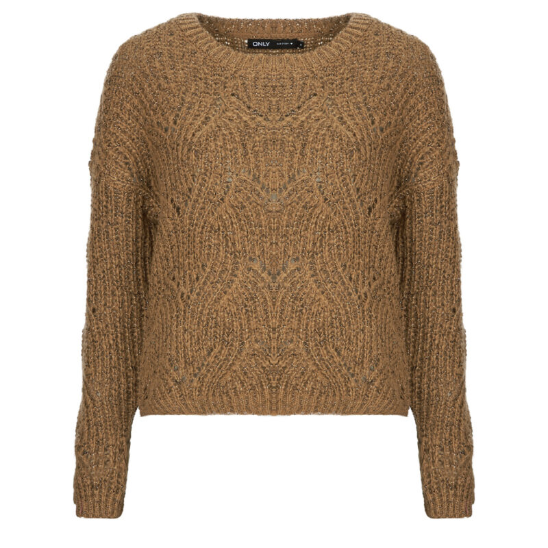 Maglione Only ONLHANJA LS GLITTER Marrone Maglioni Donna - 1