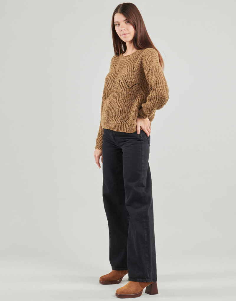 Maglione Only ONLHANJA LS GLITTER Marrone Maglioni Donna - 3