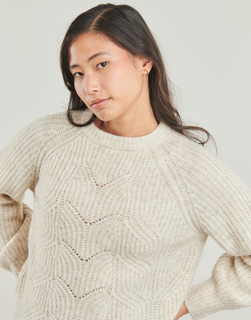 Maglione Only ONLGILA LIFE Beige Maglioni Donna - 5