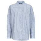 Camicia  Tommy Hilfiger  POPLIN RUFFLE SHIRT  Blu -  Camicie Donna - 1