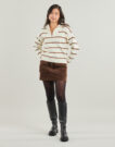 Gonne corte Tommy Hilfiger CORDUROY MINI SKIRT Marrone Gonne corte Donna - 2