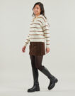 Gonne corte Tommy Hilfiger CORDUROY MINI SKIRT Marrone Gonne corte Donna - 3