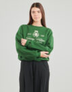 Felpe Tommy Hilfiger VARSITY CREST FLEECE SWTSHRT Verde Felpe Donna - 2