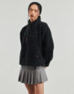 sudadera Levis Sudadera negra para mujer KASEY SHERPA PULLOVER OW - 3