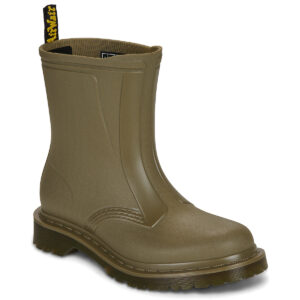 Dr. Martens  1460 Rain Pull On Boot DMs Olive PVC  Kaki -  Stivali da pioggia Donna