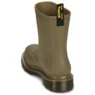Dr. Martens 1460 Rain Pull On Boot DMs Olive PVC Kaki Stivali da pioggia Donna - 5