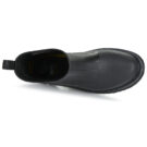 Dr. Martens 1460 Rain Pull On Boot Black PVC Nero Stivali da pioggia Donna - 6