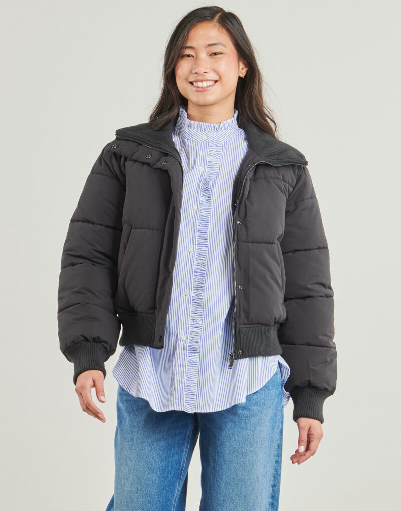 Piumino JDY JDYNELSON SHORT PUFFER Nero Piumini Donna - 2