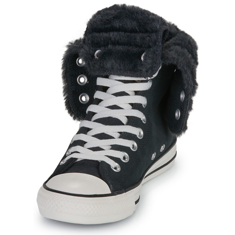Converse  CHUCK TAYLOR ALL STAR FOLD OVER  Nero -  Sneakers alte Donna - 3