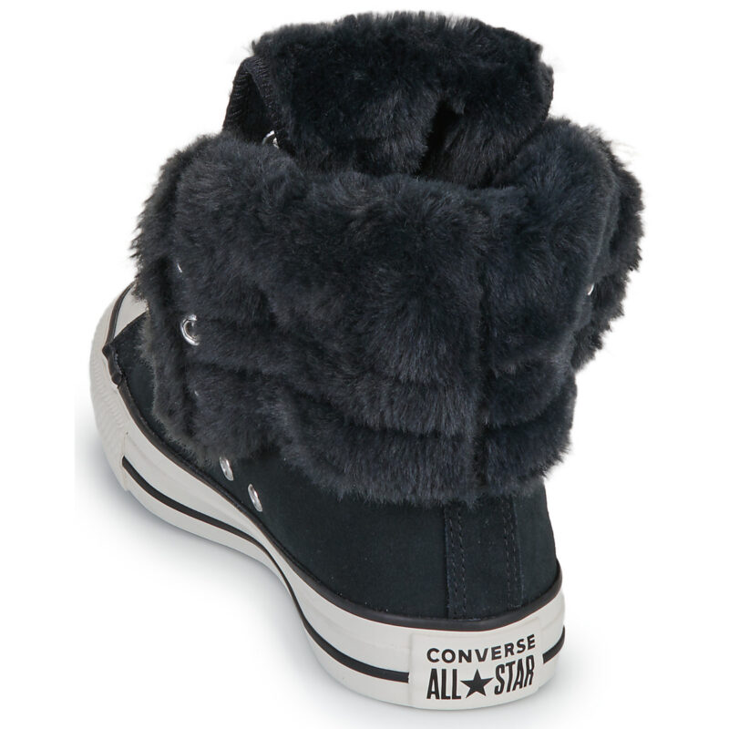 Converse  CHUCK TAYLOR ALL STAR FOLD OVER  Nero -  Sneakers alte Donna - 5
