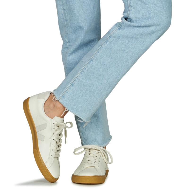 Veja ESPLAR LOGO Beige Sneakers basse Donna - 8
