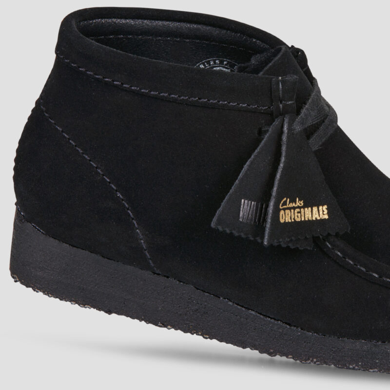 Clarks Originals WALLABEE BOOT Schwarz Damen-Stiefeletten - 4