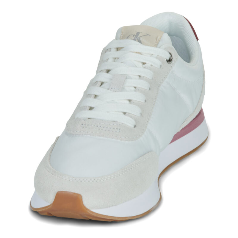Calvin Klein Jeans RETRO RUNNER ESS MIX MAT Bianco Sneakers basse Donna - 3