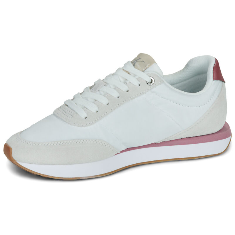 Calvin Klein Jeans RETRO RUNNER ESS MIX MAT Bianco Sneakers basse Donna - 4