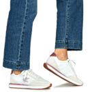 Calvin Klein Jeans RETRO RUNNER ESS MIX MAT Bianco Sneakers basse Donna - 8