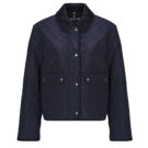 Giubbotto Tommy Hilfiger PADDED FLAG QUILTED JACKET Marine - Giubbotti Donna - 1
