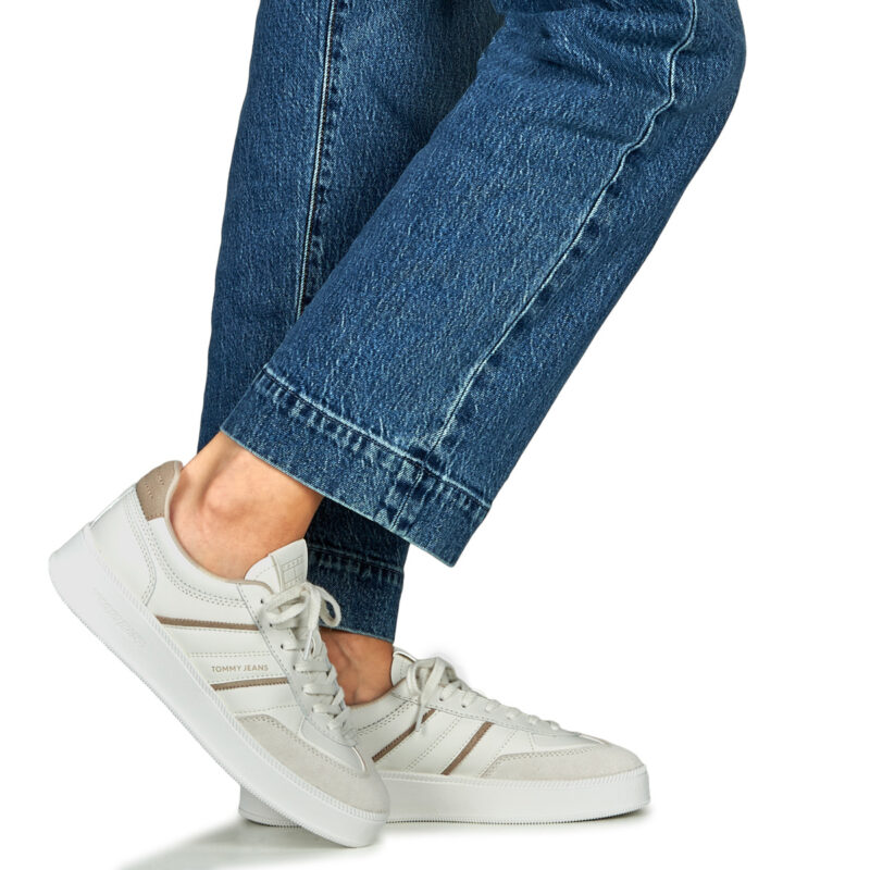 Tommy Jeans THE GREENWICH EDGE FLATFORM Bianco Sneakers basse Donna - 8