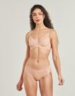 Sujetador balconette DIM DAILY MICRO FOUL con aros, color beige, para mujer - 2