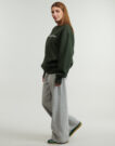 Felpe Champion CREWNECK SWEATSHIRT Verde - Felpe Abbigliamento Donna - 6