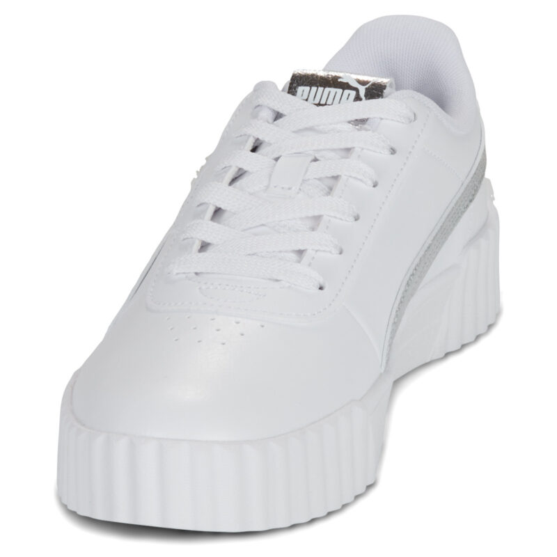 Puma Carina 3,0 Metallic Whisper Bianco Sneakers basse Donna - 3