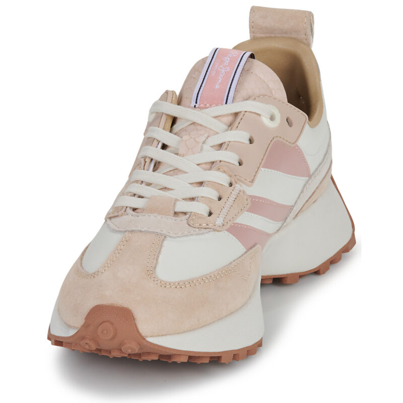 Pepe jeans  LUCKY ORIGINAL  Rosa -  Sneakers basse Donna - 3