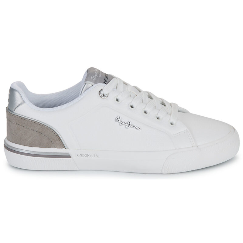 Pepe jeans  KENTON CAMPUS W  Bianco -  Sneakers basse Donna - 2