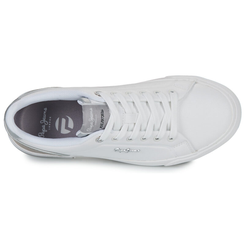 Pepe jeans  KENTON CAMPUS W  Bianco -  Sneakers basse Donna - 6