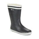 Aigle MALOUINE FUR Nero Stivali da pioggia Donna - 1