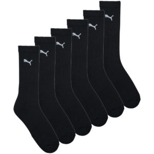 Calzini uomo Puma  PUMA CREW SOCK Pack de 6  Nero Puma 8720245287654